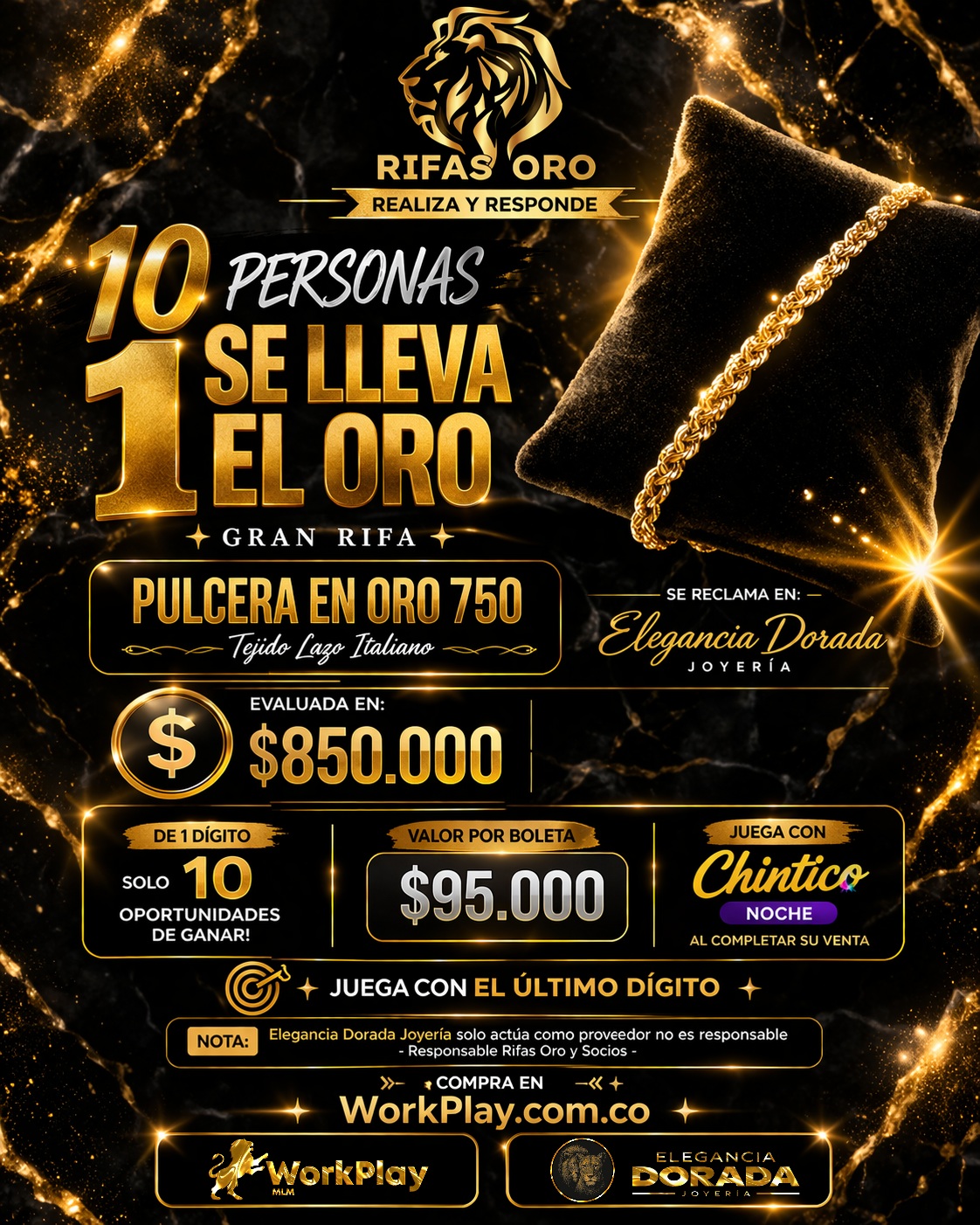 10 Personas 1 Se Lleva El ORO